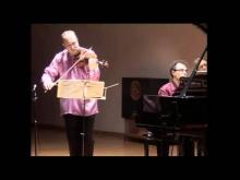 L. V. Beethoven: Sonata in sol maggiore op.96 - C. Voghera & F. Manara (pf, vl)