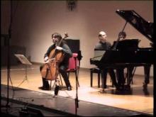 J. Brahms: Sonata n. 1 op. 38 (I) per violoncello e pianoforte - G. Scaglione, R. Plano